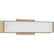 Citi LED 18 inch Antique Brushed Brass LED Vanity Light Wall Light